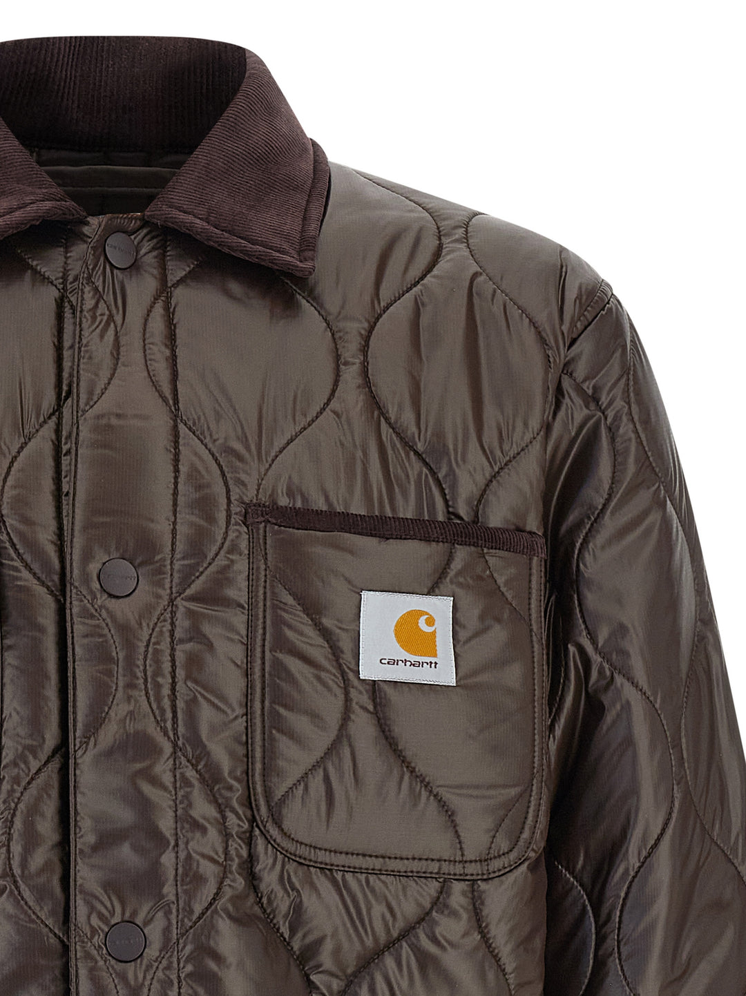 Carhartt Wip Oscar Puffer Jackets - Brown | 412d69c5e8a6f0c3fbbf148900a23c2d2cb50ca5