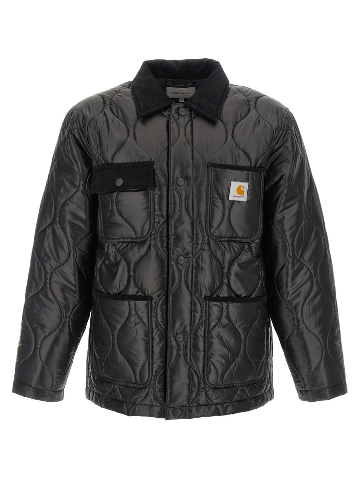 Carhartt Wip Oscar Puffer Jackets - Black | c566df036c00509e05fc7e0326ae48e3222dfeeb