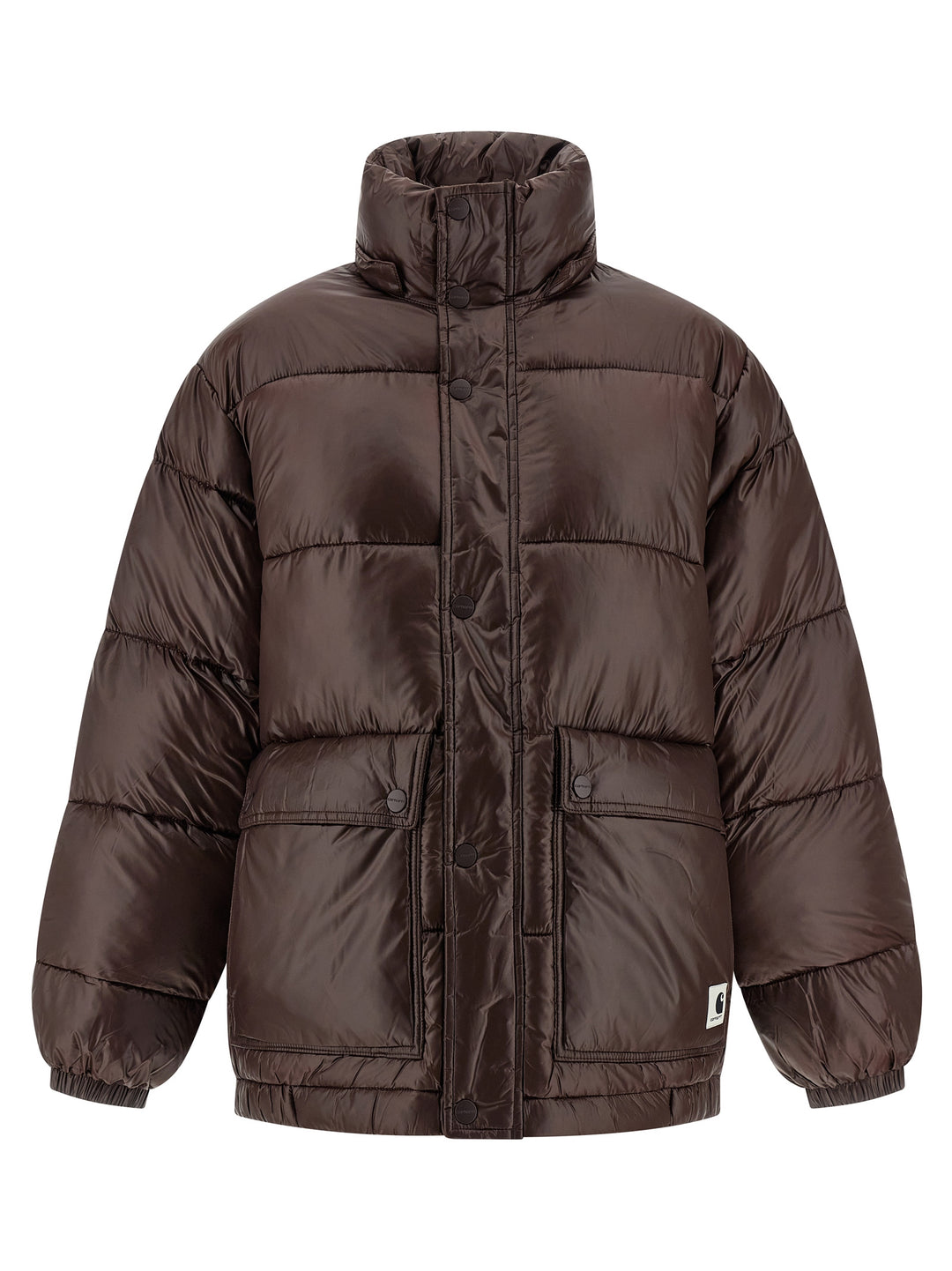 Carhartt Wip Benson Puffer Jackets - Brown | 1933d079e8f22980598f542b4918bbc8615fd574