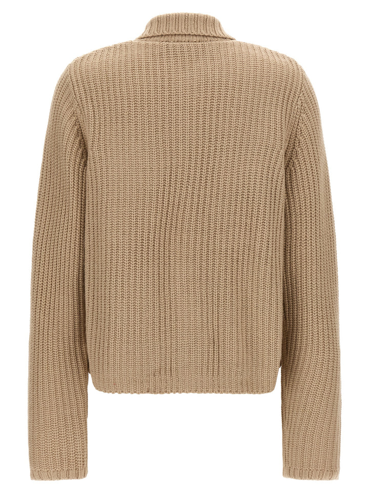 Carhartt Wip Michigan Sweater Sweaters and Cardigans - Beige | 5f4d5db8b9126dd0b1491c4f1972ad0a0a33bf39