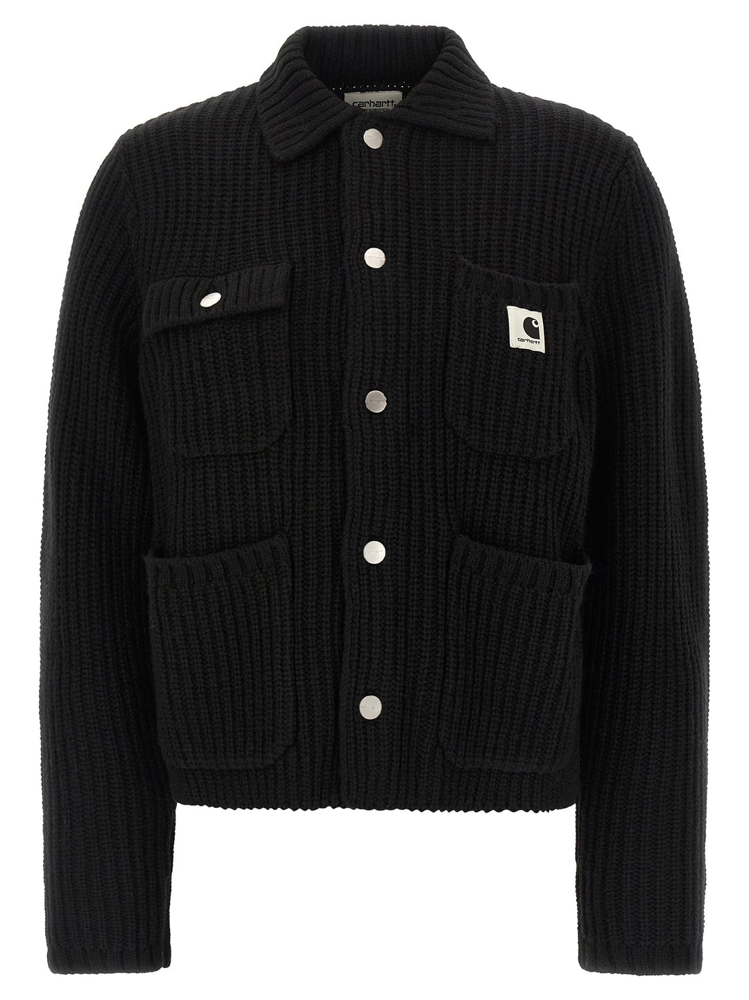 Carhartt Wip Michigan Sweater Sweaters and Cardigans - Black | 49953cba8ee41108ec42819d41b3a3c4ca6e43e4