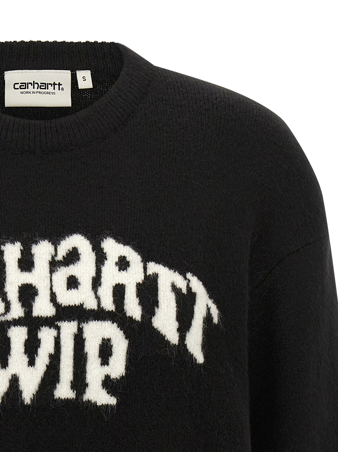 Carhartt Wip Logo Intarsia Sweater Sweaters and Cardigans - Multicolor | 0e09f3ba896a6f102fc7fa05d492a4bbc913e0f4