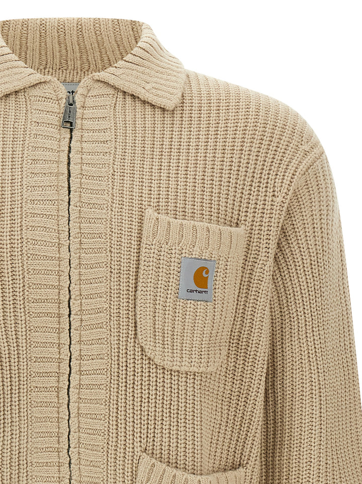 Carhartt Wip Chore Sweaters and Cardigans - Beige | ed954ebf9aa0860b424cdedd1a8b1b1cf19b47d3