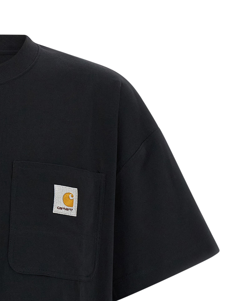 Carhartt Wip Work Pocket T-shirt - Black | 4b92e4c1d48a2182ba1d291ffbb9131a45fa790e
