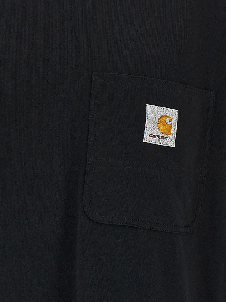 Carhartt Wip Work Pocket T-shirt - Black | dabf355646fb81fd653e998ea133b5e5ce94f31f