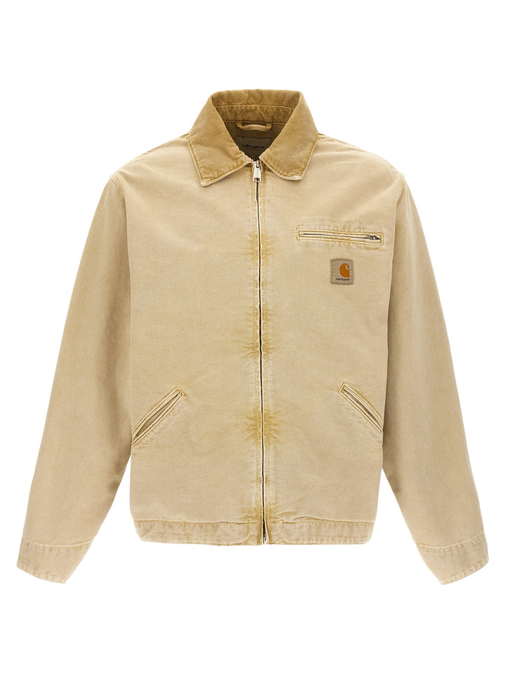 Carhartt Wip Og Detroit Puffer Jackets - Beige | 53de1a3f0a8893aaad7217b706aededd36b18db1