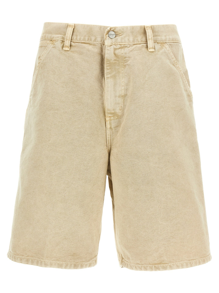Carhartt Wip Single Knee Bermuda and Short - Beige | 7e0742b234d9822ecf3681a120d92feaf5693738