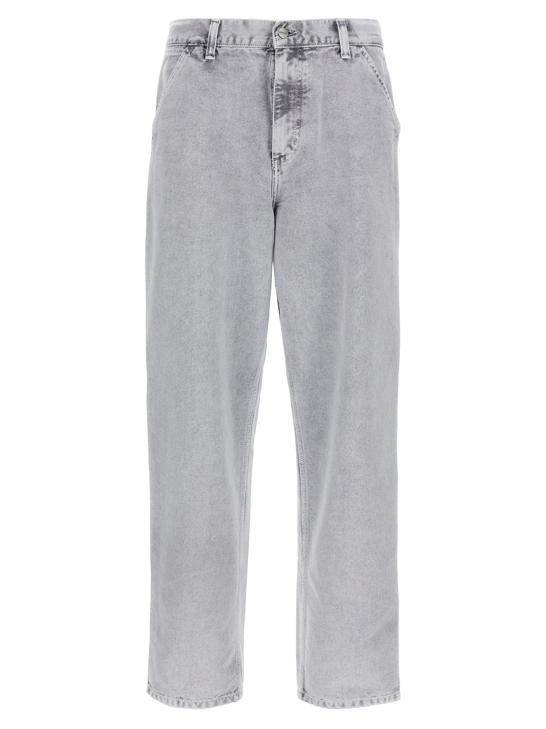Carhartt Wip Single Knee Jeans - Gray | d8918791815106af27fcb63361aff66f9659a72f