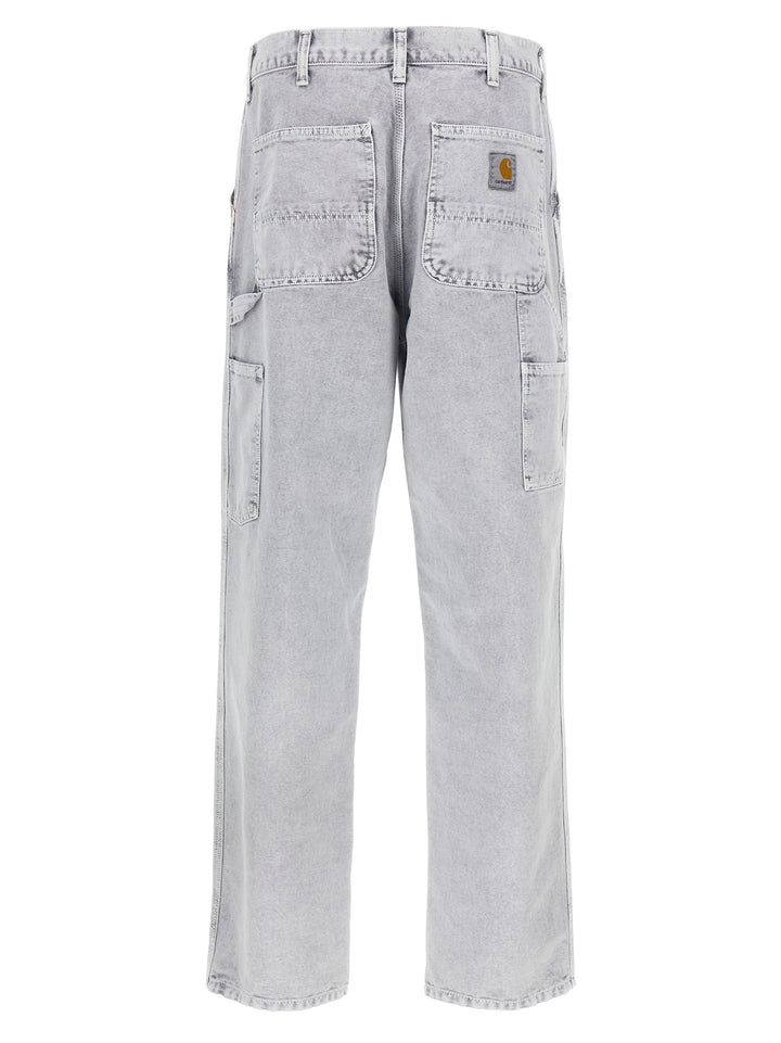 Carhartt Wip Single Knee Jeans - Gray | ef4ae564e77d37e52140ce845911a470a2369410