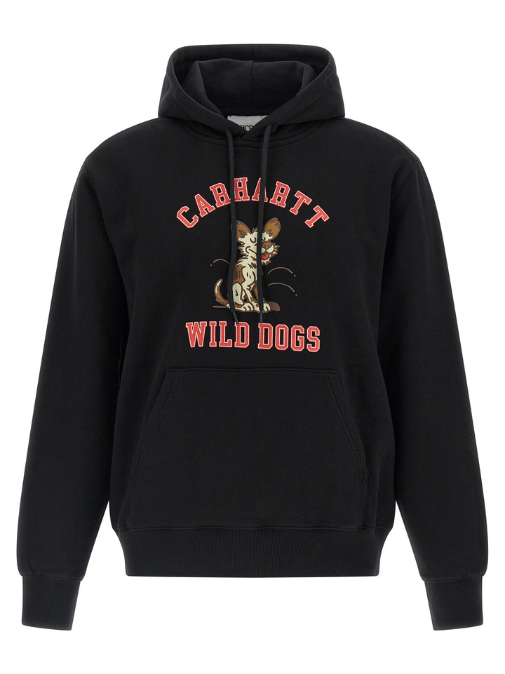Carhartt Wip Wild Dog Sweatshirt - Black | 9b539643a45eaa7c8e60a10f0d18d22215d70f82