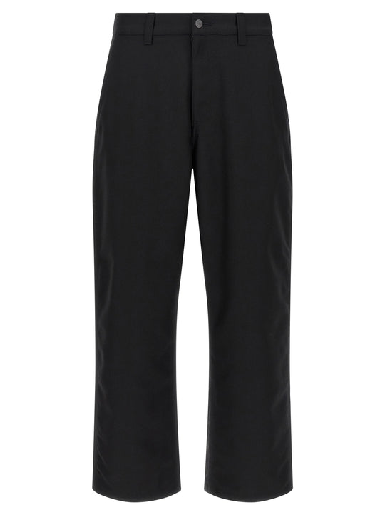 Ray Single Knee Pants Black