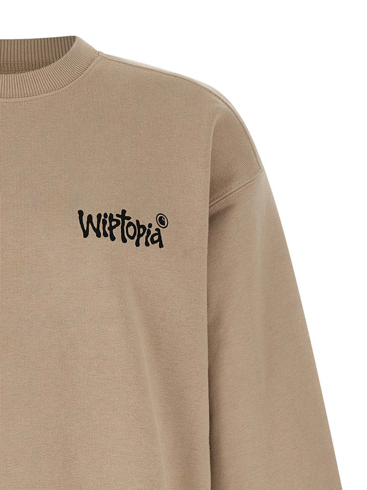Carhartt Wip Wiptopia Sweatshirt - Beige | 6a8816ffc0e88d176a89da81c6f5fcb459741a62