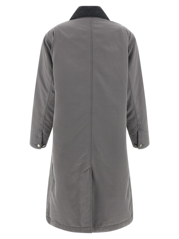 Carhartt Wip Webster Coats and Trench Coats - Gray | e3f5e89059b85d51e0d92dfdf93cd7ae5cad26d0