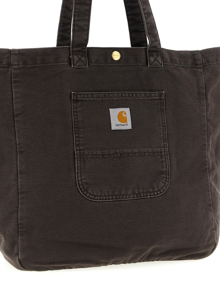 Carhartt Wip Bayfield Tote Bag - Brown | 9d92931ac17c53bd6050bb539905932aa8345fa6