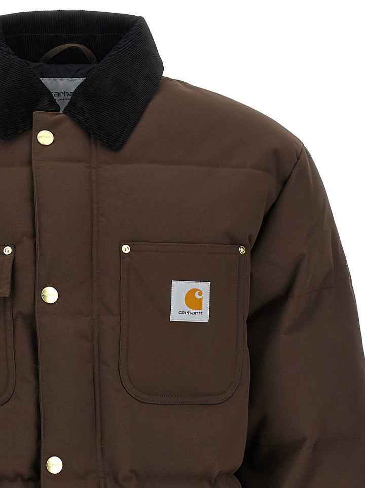 Carhartt Wip Rayler Puffer Jackets - Brown | dba9b607b9e71002fd9f180e802f5fe86b226252