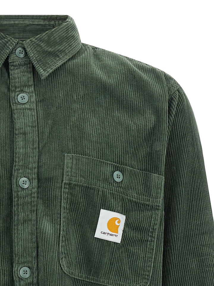 Carhartt Wip Flint Shirt and Blouse - Green | 9b7c522e0c7ed49aac665fedb3724ef007bc76d5
