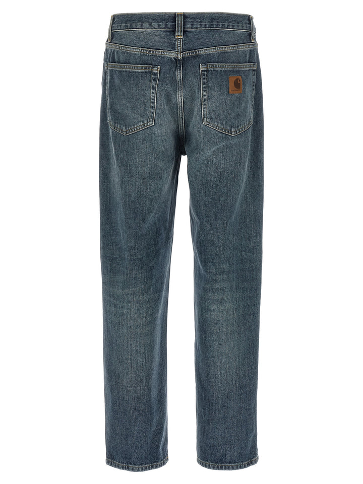 Carhartt Wip Aaron Jeans - Blue | b7ba89ba2c8709ce6688c71211e55bdc3d882097