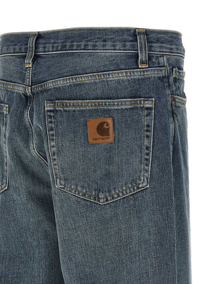 Carhartt Wip Aaron Jeans - Blue | c7cd9365dabdf6f315897d78de5cde50f5648d46