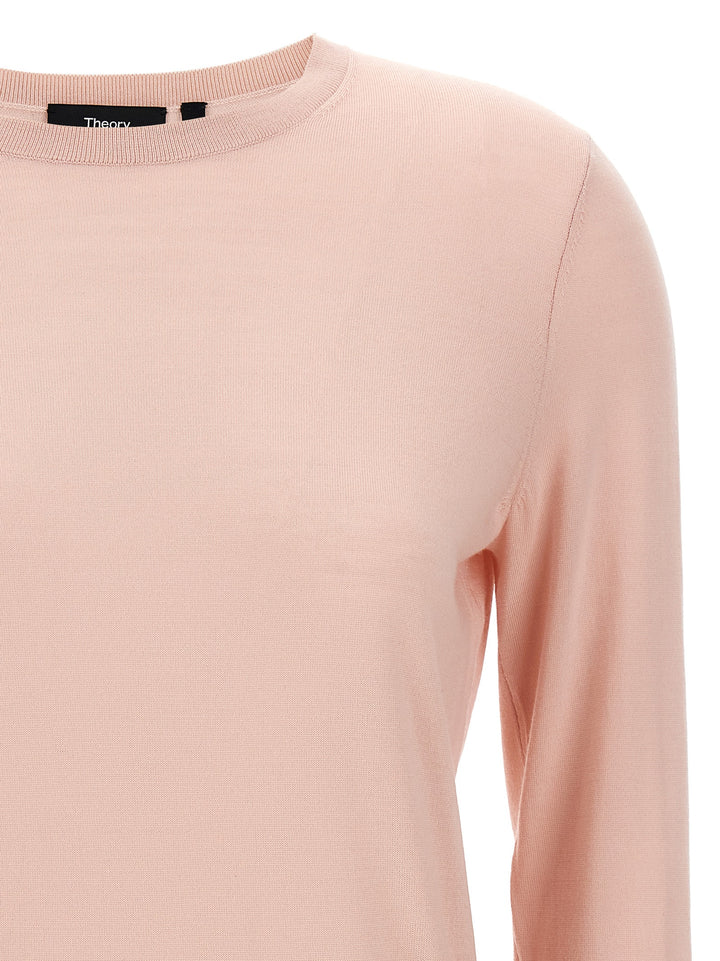 Crew Neck Po Sweater, Cardigans Pink