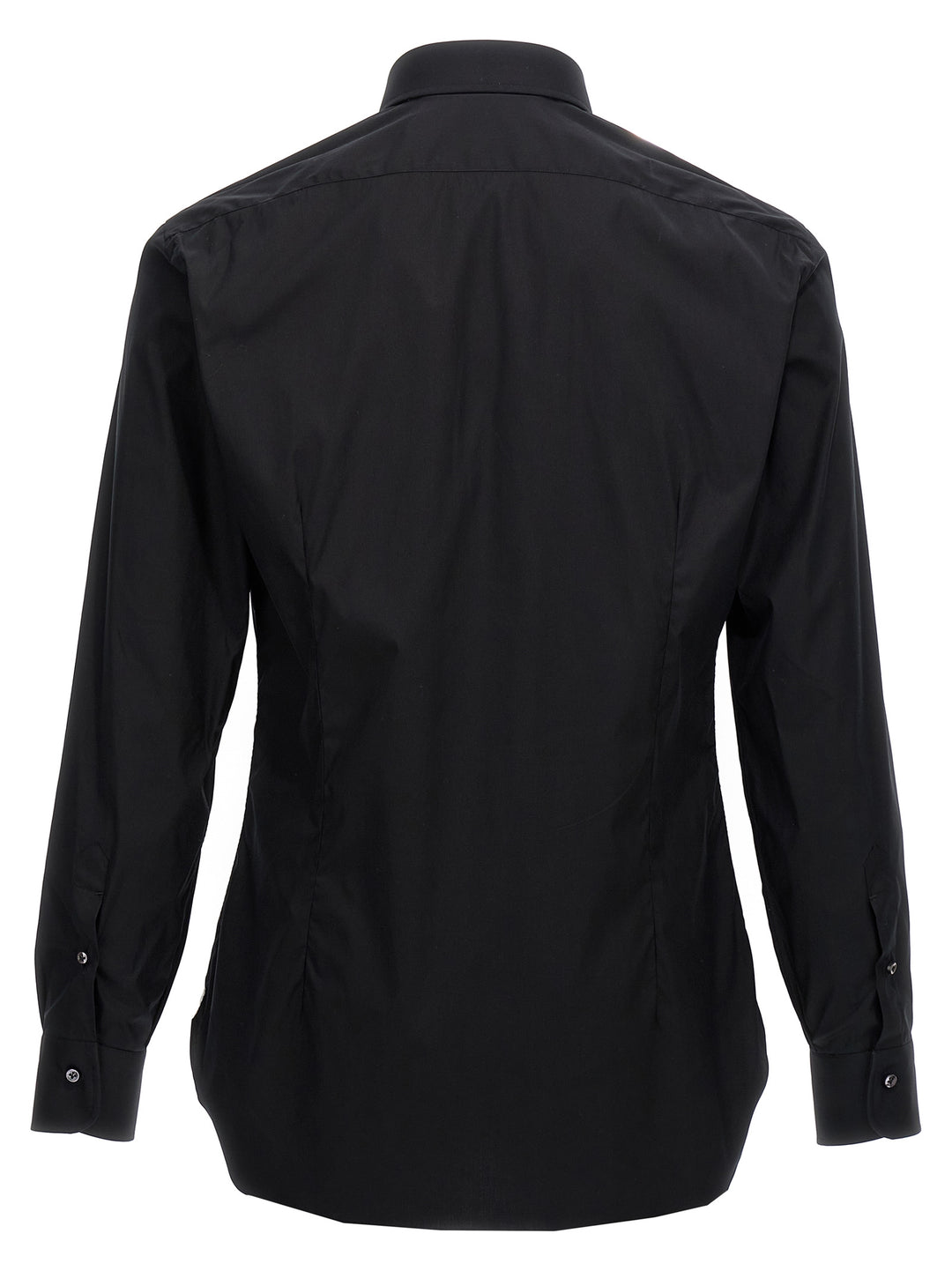 Poplin Shirt Shirt, Blouse Black