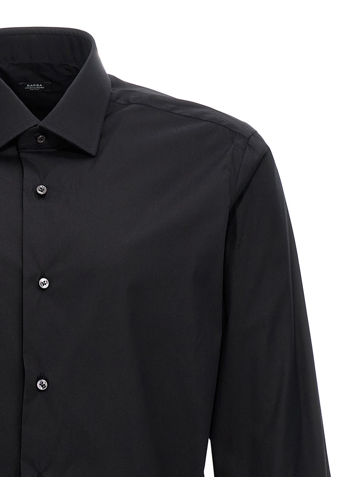 Poplin Shirt Shirt, Blouse Black