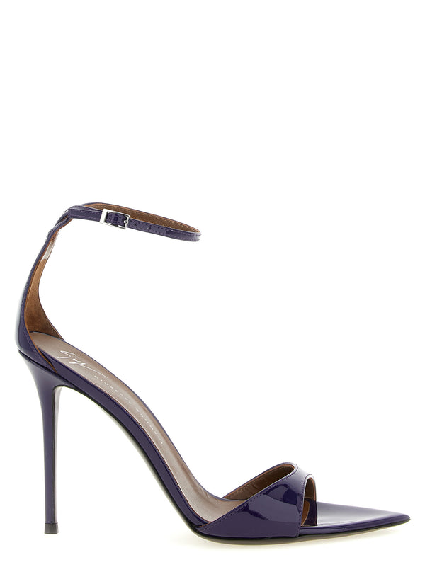 Intriigo Strap Sandals Purple