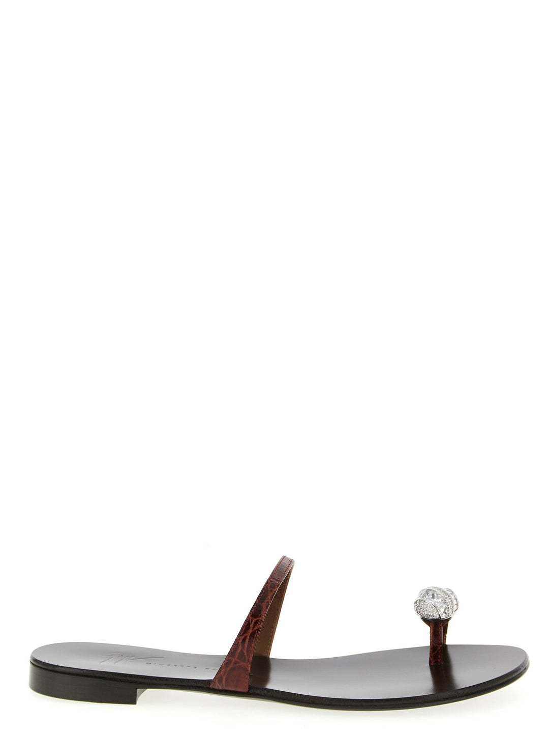 Giuseppe Zanotti Icon Ring Sandals - Brown | a7ed647d7ef66d3b2e407047d6538d06caad1aff