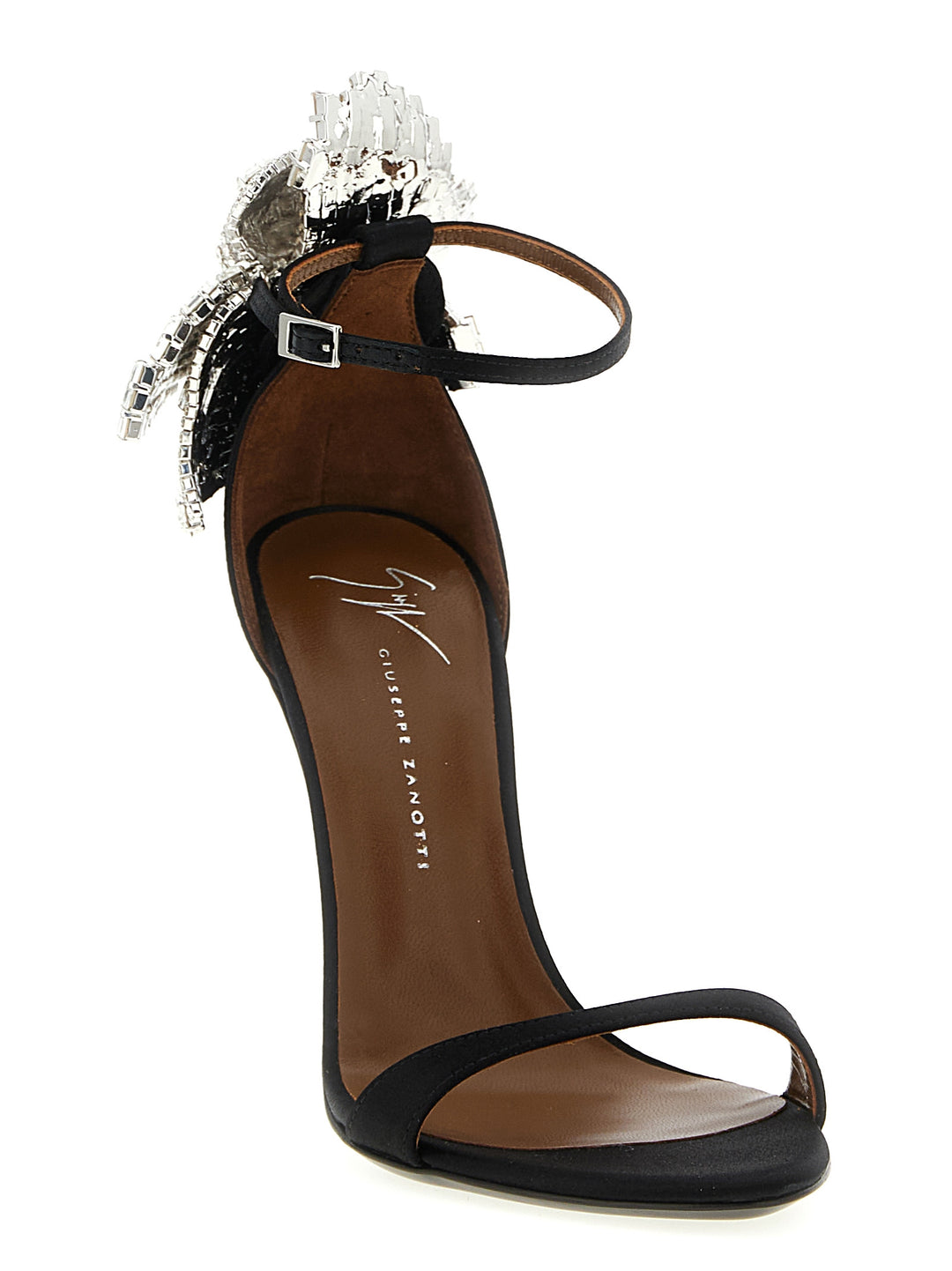 Giuseppe Zanotti Clandestino Sandals - Black | 1e8a1055b03ea736cb5c632940543b095d0b8dec