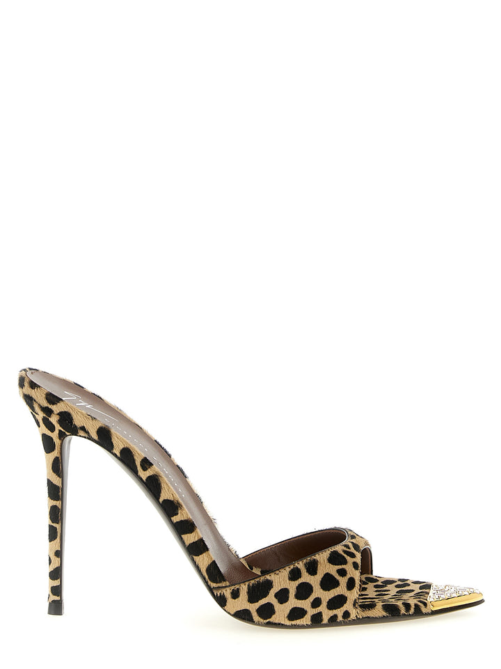 Giuseppe Zanotti Intriigo Savage Sandals - Multicolor | 7ac39d6a839739251314e3cf462ecb014b28dc9e