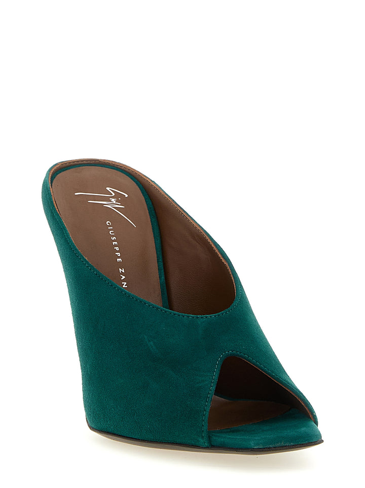 Giuseppe Zanotti Intriigo Cluedo Sandals - Green | e0afe8bc77c712b6e98e3f762d88cd60a5fdfcc5