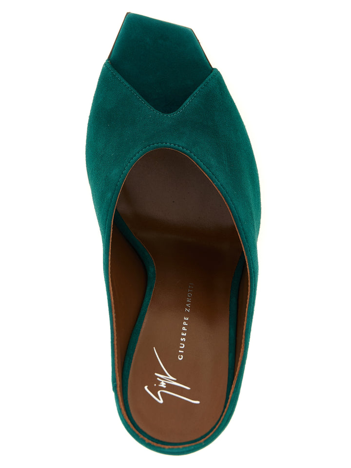 Giuseppe Zanotti Intriigo Cluedo Sandals - Green | ef3e17bae374e42a2a6d2bb8ff8306177ad646f6