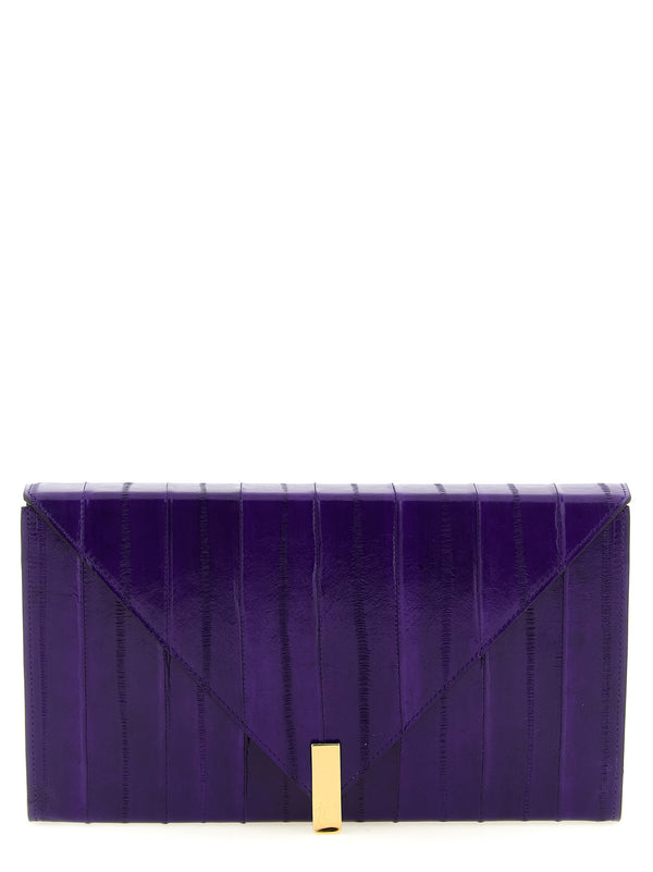 Tuxedo Clutch Purple
