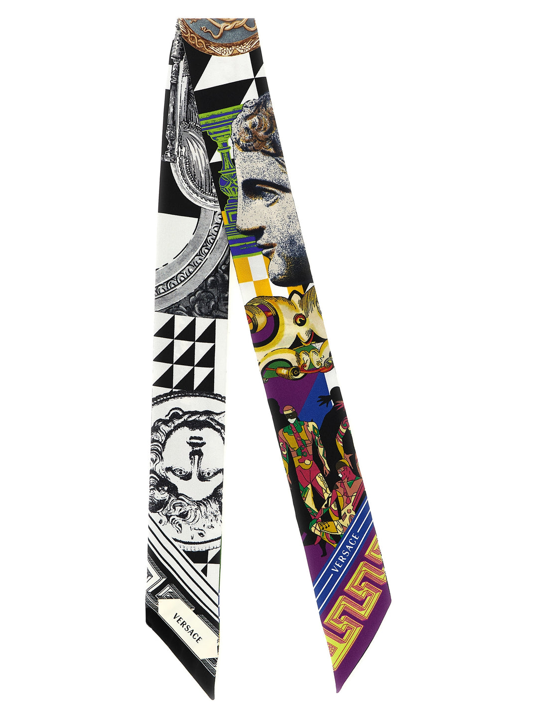 Versace Silk Scarf Bandeaux Scarves and Foulards - Multicolor | 8b1ff9bb0dc3ce0f9b09fb4638e8fcfb883620de