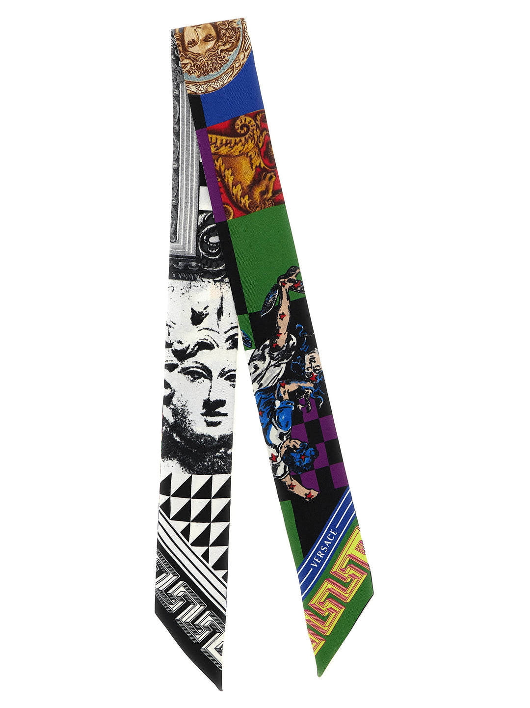 Versace Silk Scarf Bandeaux Scarves and Foulards - Multicolor | b645acc079a7bee909fef557ac95a14366329792