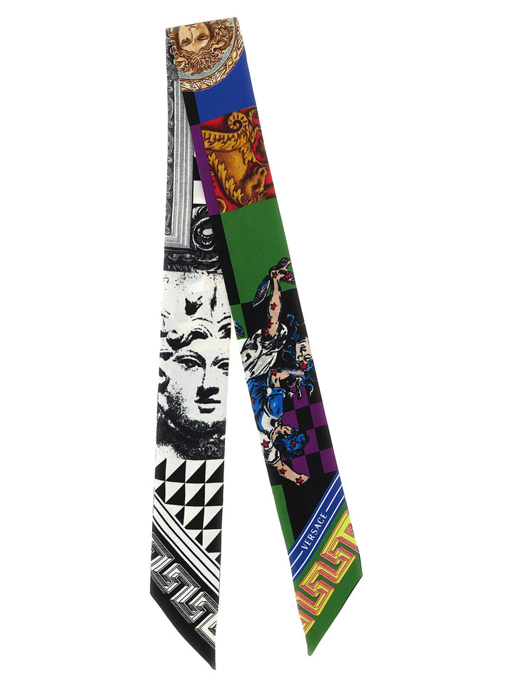 Versace Silk Scarf Bandeaux Scarves and Foulards - Multicolor | b645acc079a7bee909fef557ac95a14366329792