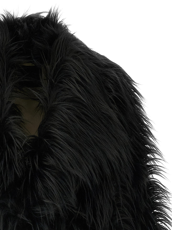 B&B Couture Eco  Long Hair Fur - Black | 81baa5f51c5c7c4b422c21ca883e37a38d62aaf5