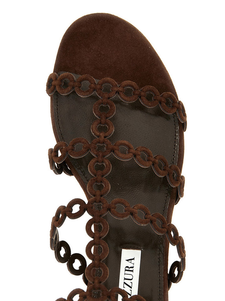 Aquazzura Infinity Chain Gladiator Sandals - Brown | 62e9734e3e39a8f23d9a884ce0dc7170414141f4