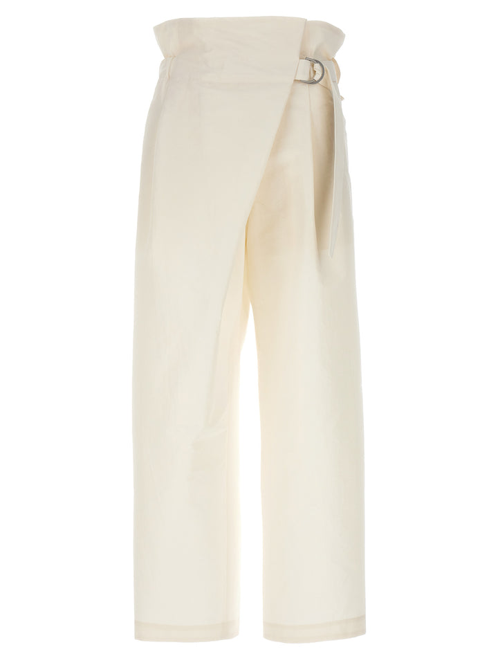 Issey Miyake Enfold Pants - White | 7bc3f433728c77f6232b9fec392406da204958c3
