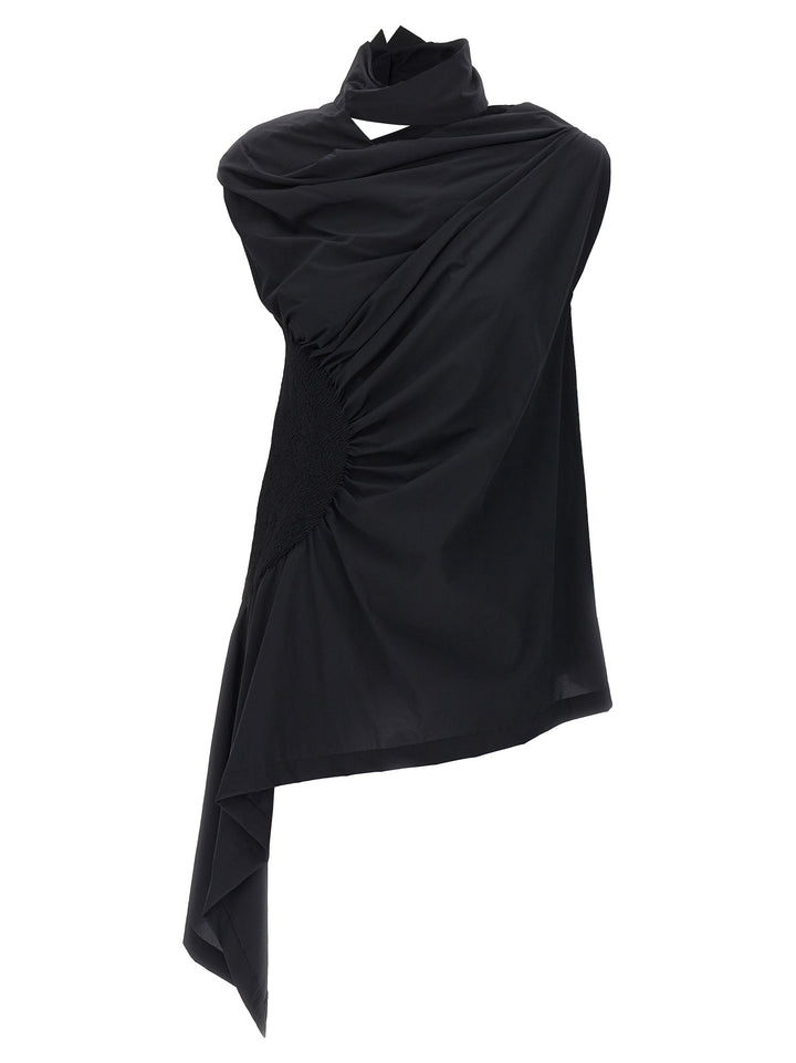 Issey Miyake Eye Of The Bean Tops - Black | 55d6b98188bb84a4a010f47f42557c65fc57850e