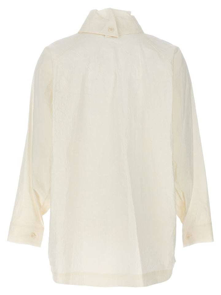 Issey Miyake Shaped Membrane Shirt and Blouse - White | f5437ec01c2b78277407e62e99c7f1f250e99095
