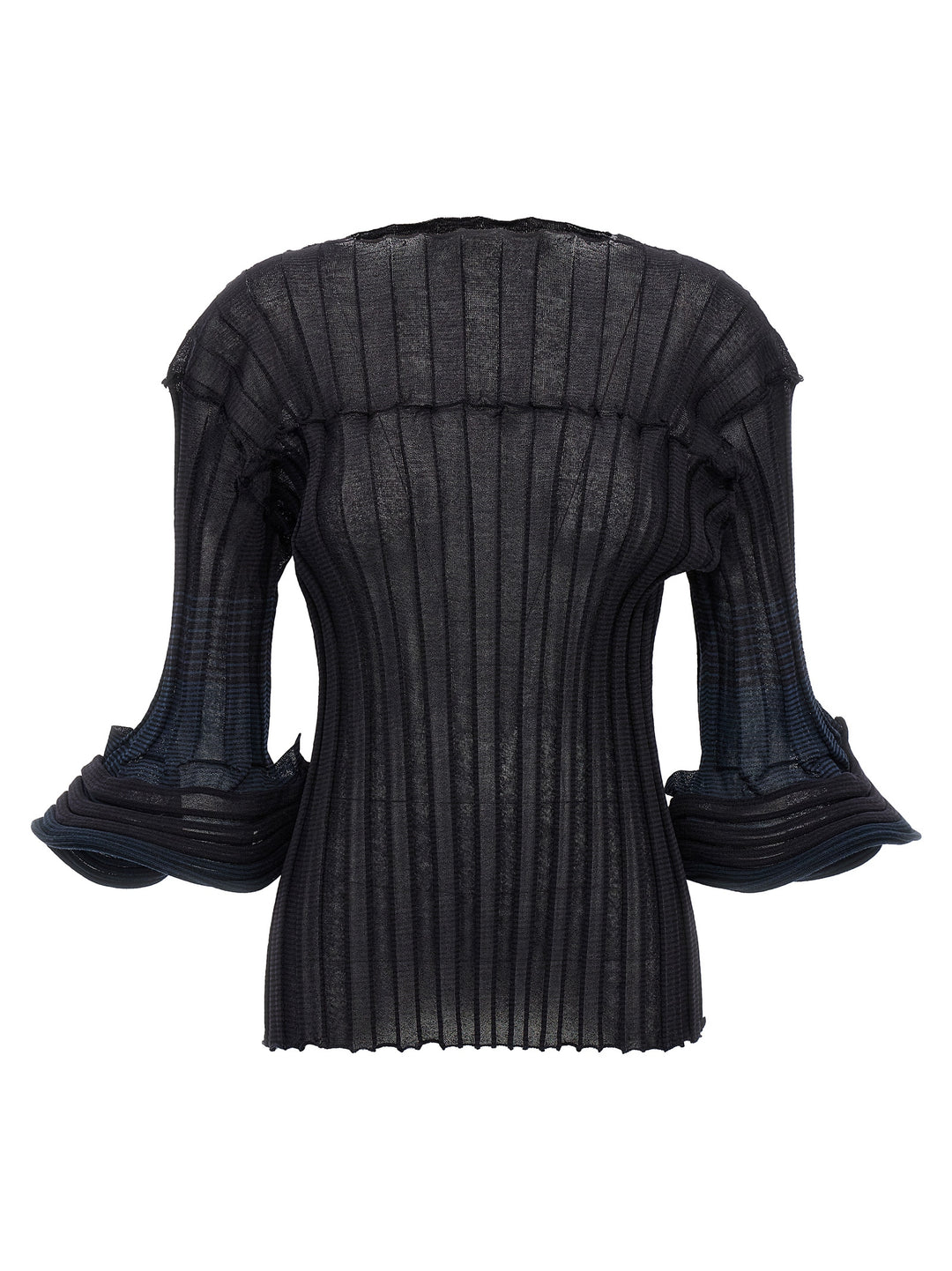 Issey Miyake Asagao Tops - Blue | d6985ec25b5a87848474710a1025ed4816313aaf