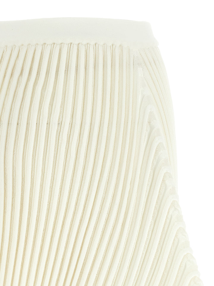 Issey Miyake Stream Skirts - White | 510d2cad26cae2b978424a43805c8a3bf3ed681d