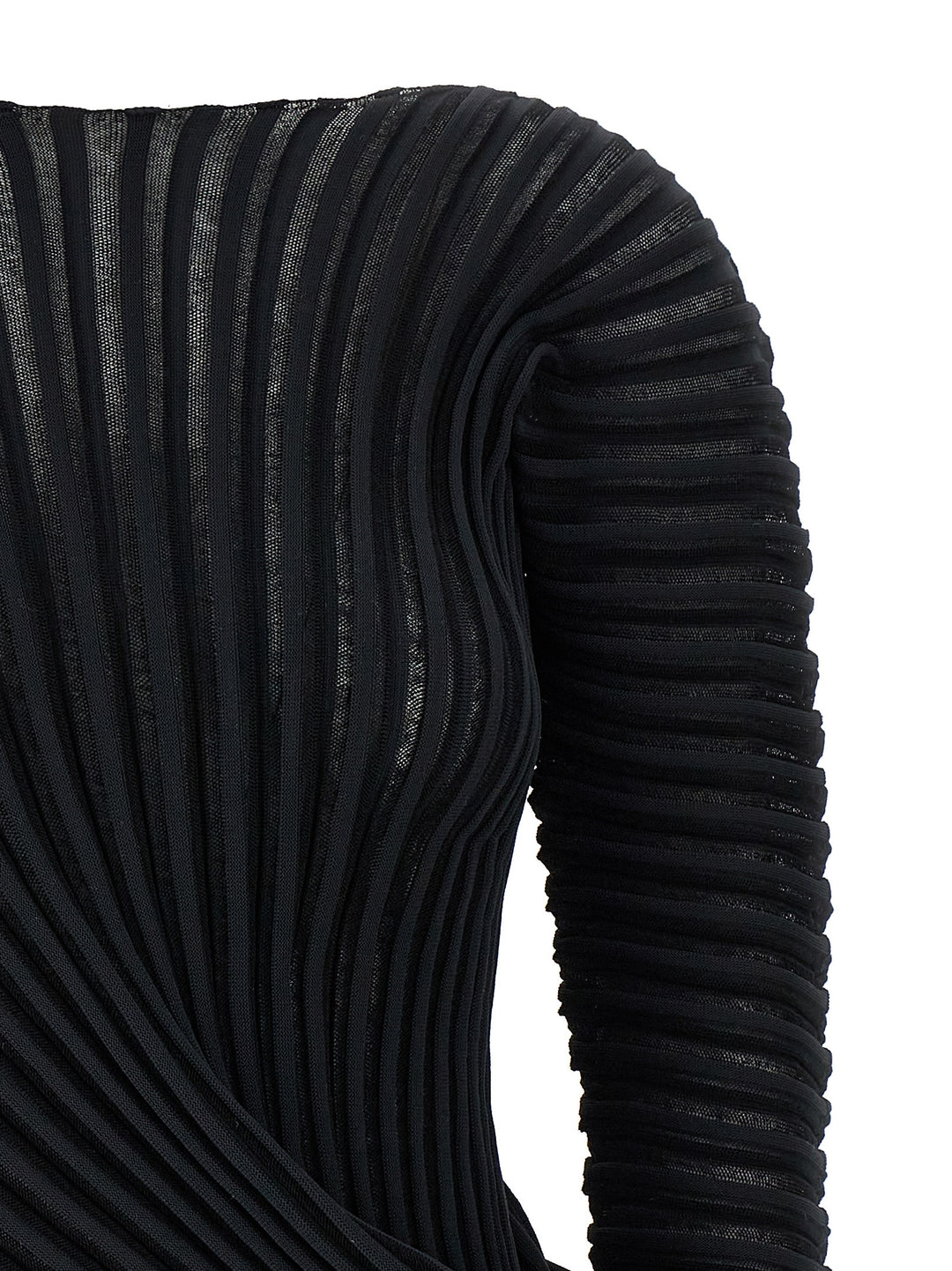 Issey Miyake Stream Tops - Black | a7cf9448dd511328e62d04e725a642f8879f5f0a