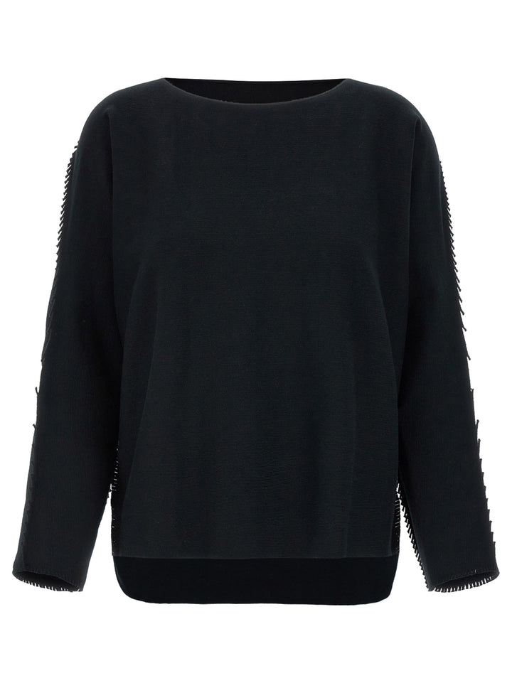 Issey Miyake Campagne Sweaters and Cardigans - Black | e557ce4d8bfbf2e565580f86c4366374420a6ca6