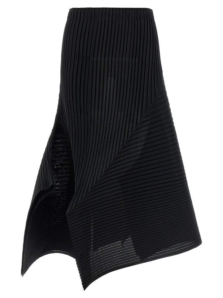 Issey Miyake Fold Pleats Skirts - Black | 555229703e5df3c9f9fc241fe59f1085315c947c