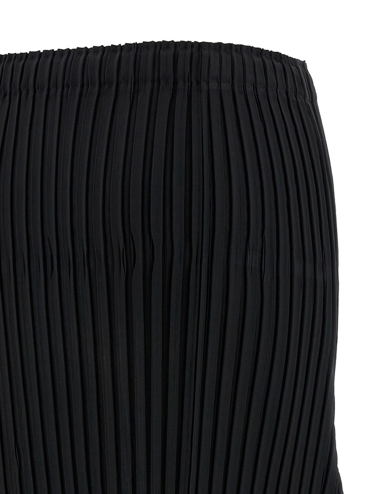 Issey Miyake Fold Pleats Skirts - Black | 5c0be4ed2fb3ac017423c41d2ee8f96437a8ac12