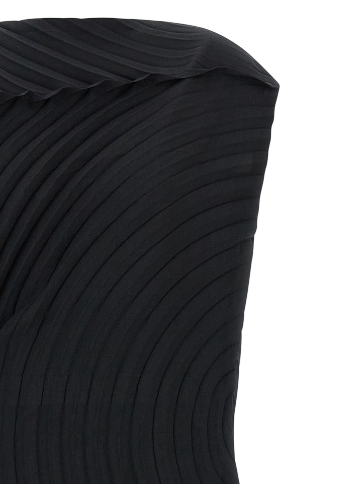 Issey Miyake Paper Bag Pleats Dresses - Black | 1ad316eedcf6f3df1b634cc9f2078738c1fb2ec6