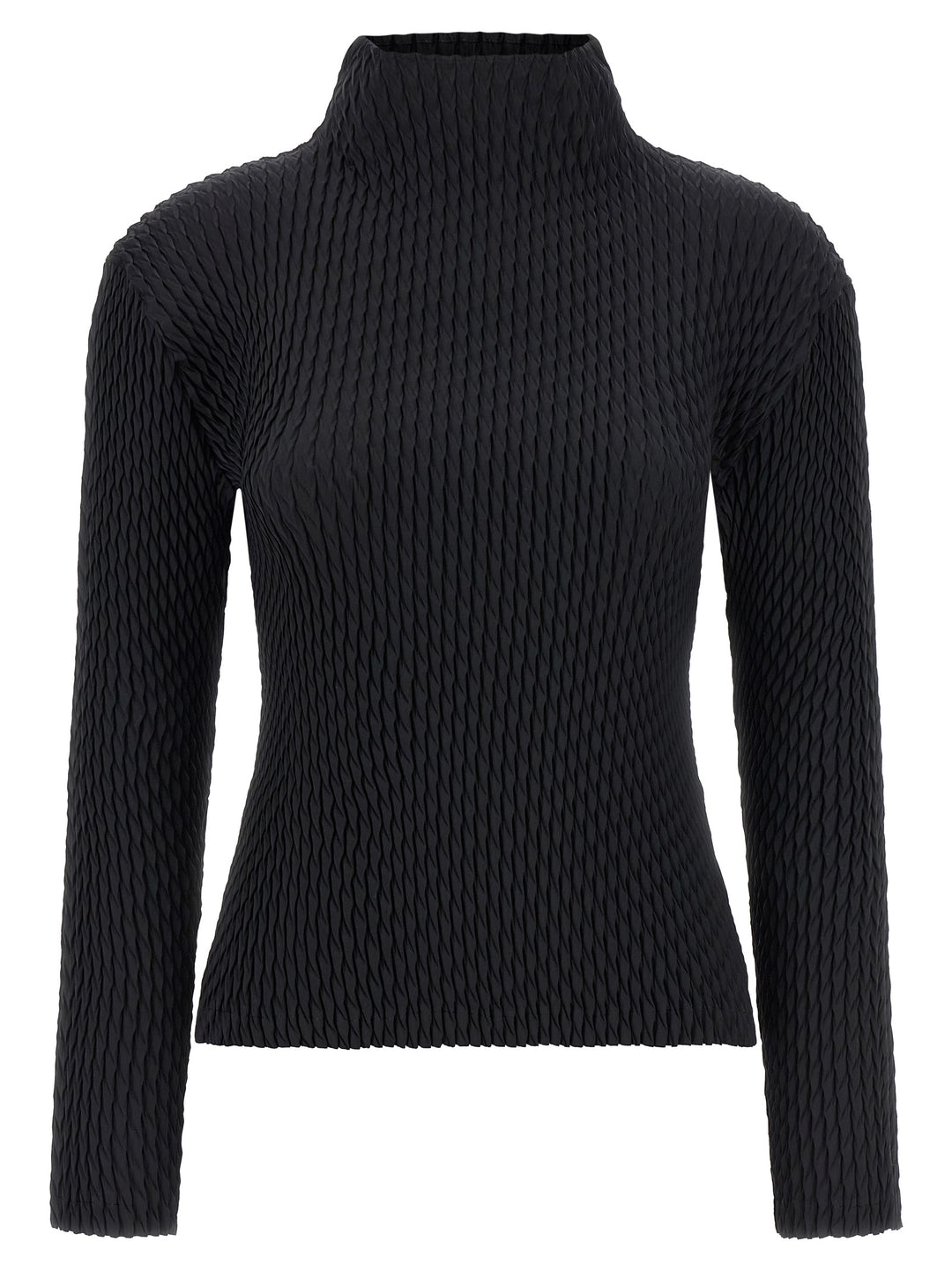 Issey Miyake Sleek Pleats Sweaters and Cardigans - Black | 6c08989a2d1065901fc12e51bd63f86822a9d53a