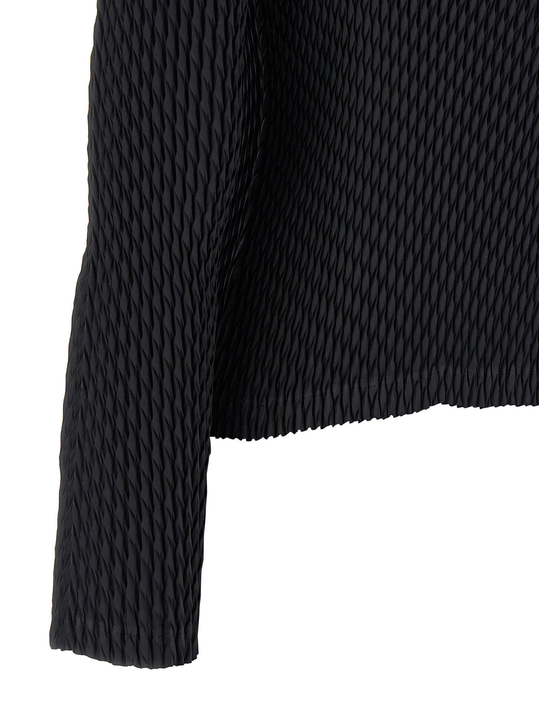 Issey Miyake Sleek Pleats Sweaters and Cardigans - Black | 0d9d2f2c8bac71c97c1101ca091e84dac84a5b3f