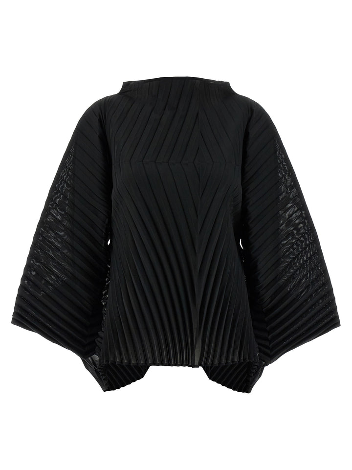 Issey Miyake Wave Pleats Shirt and Blouse - Black | 862f5764e1816ab2208dd4f83b32d1328778328a